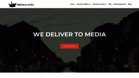 What Deliverymedia.es website looked like in 2019 (5 years ago)