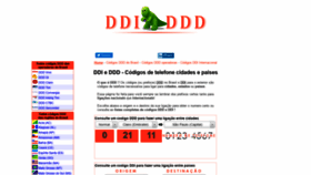 What Ddi-ddd.com.br website looked like in 2019 (5 years ago)