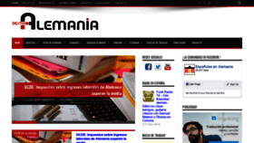 What Destinoalemania.com website looked like in 2019 (5 years ago)