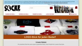 What Diesocke.de website looked like in 2019 (5 years ago)