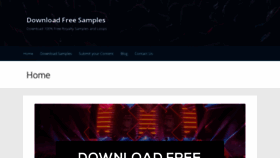 What Downloadfreesamples.com website looked like in 2019 (5 years ago)