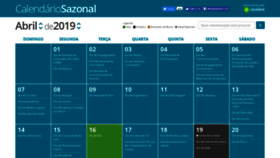 What Datascomemorativas.me website looked like in 2019 (7 years ago)