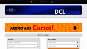 What Dclcursosonline.com.br website looked like in 2019 (5 years ago)