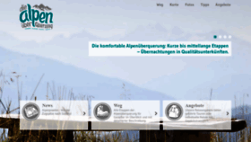 What Die-alpenueberquerung.com website looked like in 2019 (5 years ago)