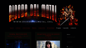 What Diosesdelmetal.org website looked like in 2019 (5 years ago)