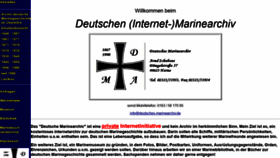 What Deutsches-marinearchiv.de website looked like in 2019 (5 years ago)