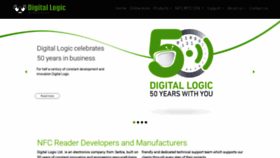 What D-logic.net website looked like in 2019 (5 years ago)