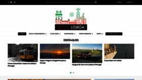 What Dicasdelisboa.com.br website looked like in 2019 (6 years ago)
