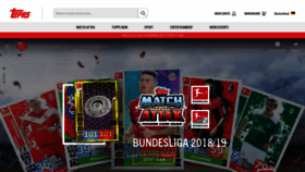 What De.topps.com website looked like in 2019 (5 years ago)