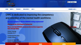 What Dwctraining.com website looked like in 2019 (5 years ago)