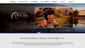 What Duganchapel.com website looked like in 2019 (5 years ago)