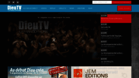 What Dieutv.com website looked like in 2019 (5 years ago)