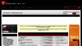 What Ducatiforum.com website looked like in 2019 (5 years ago)