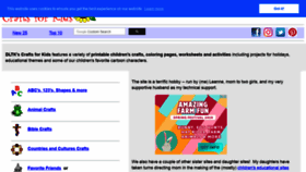 What Dltk-kids.com website looked like in 2019 (5 years ago)