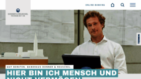 What Donner-reuschel.de website looked like in 2019 (4 years ago)