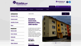 What Drazba.net website looked like in 2019 (5 years ago)