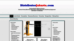 What Distributorjakarta.com website looked like in 2019 (5 years ago)