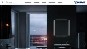 What Duravit.de website looked like in 2019 (5 years ago)