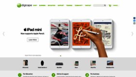 What Digicape.co.za website looked like in 2019 (6 years ago)