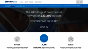 What Doctors.org.uk website looked like in 2019 (4 years ago)