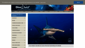 What Divequest-divingholidays.com website looked like in 2019 (5 years ago)