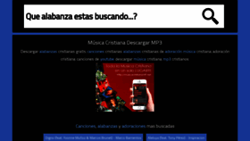 What Descargarmusicacristiana.net website looked like in 2019 (5 years ago)