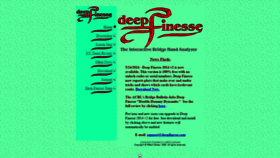 What Deepfinesse.com website looked like in 2019 (5 years ago)