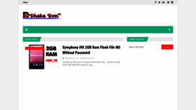 What Dhakarom.com website looked like in 2019 (5 years ago)