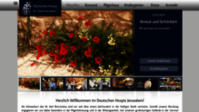 What Deutsches-hospiz.de website looked like in 2019 (5 years ago)