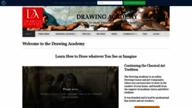 What Drawingacademy.com website looked like in 2019 (5 years ago)