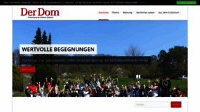 What Derdom.de website looked like in 2019 (5 years ago)