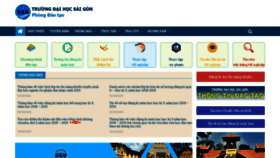 What Daotao.sgu.edu.vn website looked like in 2019 (5 years ago)