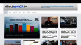 What Directnews24.tv website looked like in 2019 (4 years ago)