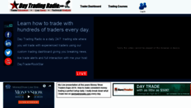What Daytradingradio.com website looked like in 2019 (4 years ago)