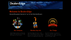 What Dealersedge.com website looked like in 2019 (4 years ago)
