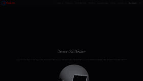 What Dexon.us website looked like in 2019 (4 years ago)