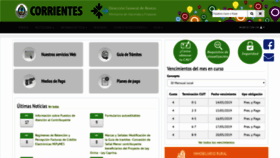 What Dgrcorrientes.gov.ar website looked like in 2019 (4 years ago)