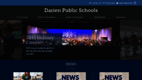What Darienps.org website looked like in 2019 (4 years ago)