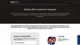 What Dmgbill.com website looked like in 2019 (4 years ago)