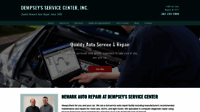 What Dempseysservicecenter.com website looked like in 2019 (5 years ago)
