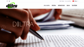 What Diltra.com.tr website looked like in 2019 (4 years ago)