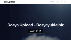 What Dosyayukle.biz website looked like in 2019 (4 years ago)