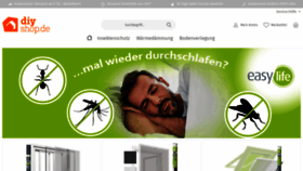 What Diyshop.de website looked like in 2019 (4 years ago)