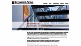 What Dr-ferschen.com website looked like in 2019 (4 years ago)