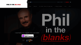 What Drphilintheblanks.com website looked like in 2019 (4 years ago)