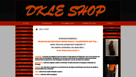What Dkle-shop.com website looked like in 2019 (4 years ago)