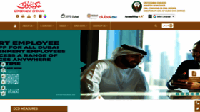 What Dcd.gov.ae website looked like in 2019 (4 years ago)