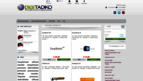 What Digitadiko.com website looked like in 2019 (4 years ago)