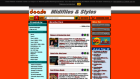 What D-o-o.de website looked like in 2019 (4 years ago)