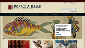 What Donaldheald.com website looked like in 2019 (4 years ago)